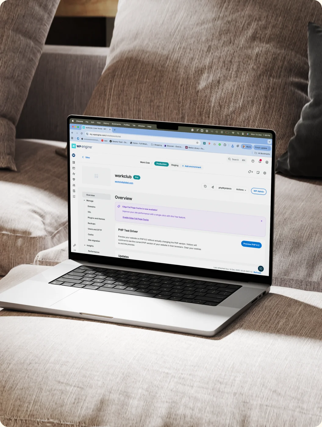 Managed hosting