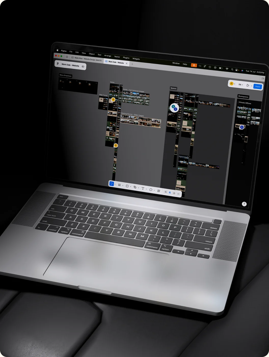 UI design (interface and visual design)